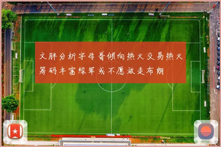 文胖分析字母哥倾向热火交易热火筹码丰富绿军或不愿放走布朗